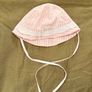 The Beaufort Bonnet Company Pink and White Striped Hat